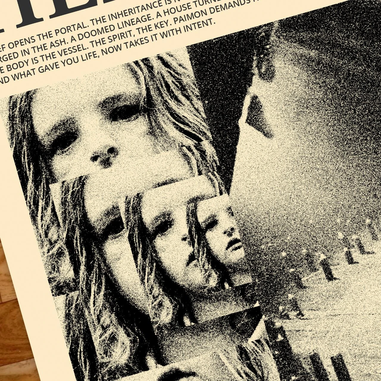 Horror movie fan art poster for wall – photo 3